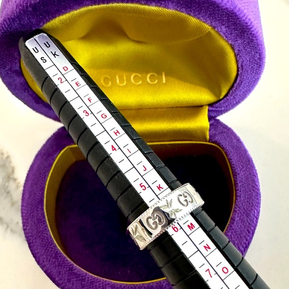 Gucci Icon Blooms Ring 18kt White Gold - Picture 9 of 11